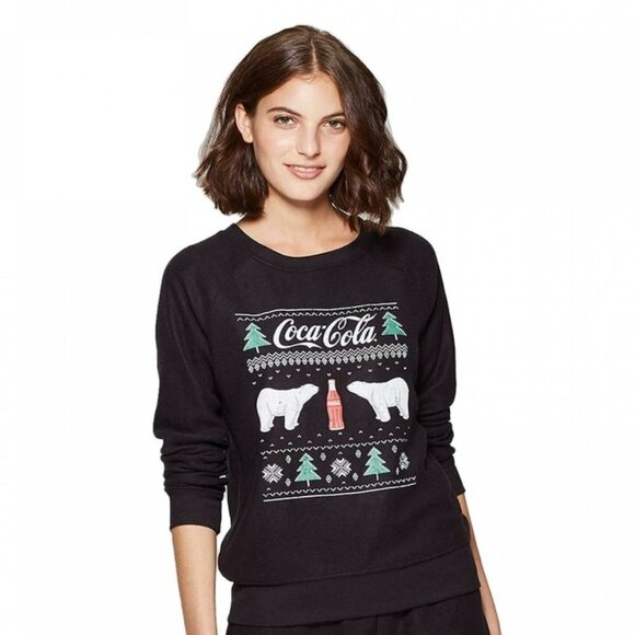 Grayson Threads Coca-Cola Polar Sweater - Picture 1 of 2